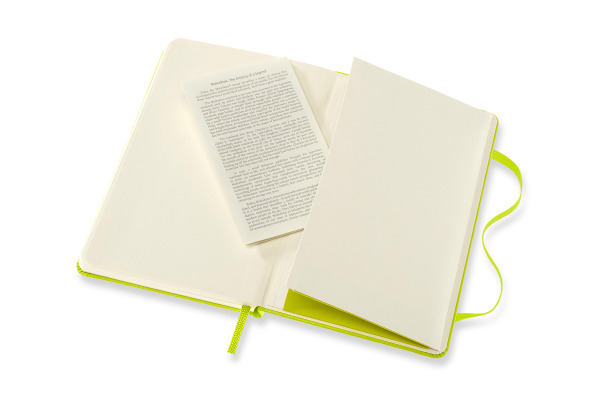MOLESKINE Notizbuch Classic HC Pocket 420850857 liniert,limetten grün,192 S.