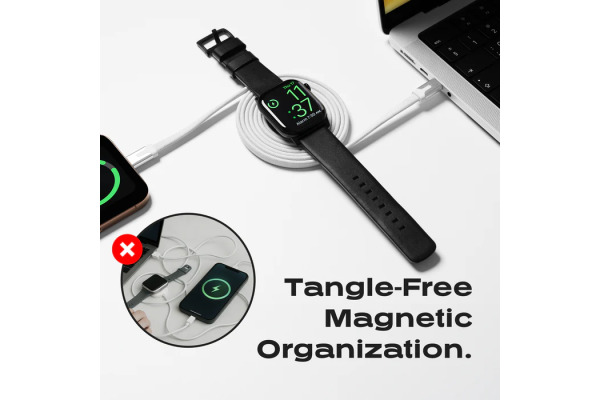 STATIK MagStack Duo Charger PUP-0497 Apple Watch+USB-C Cable