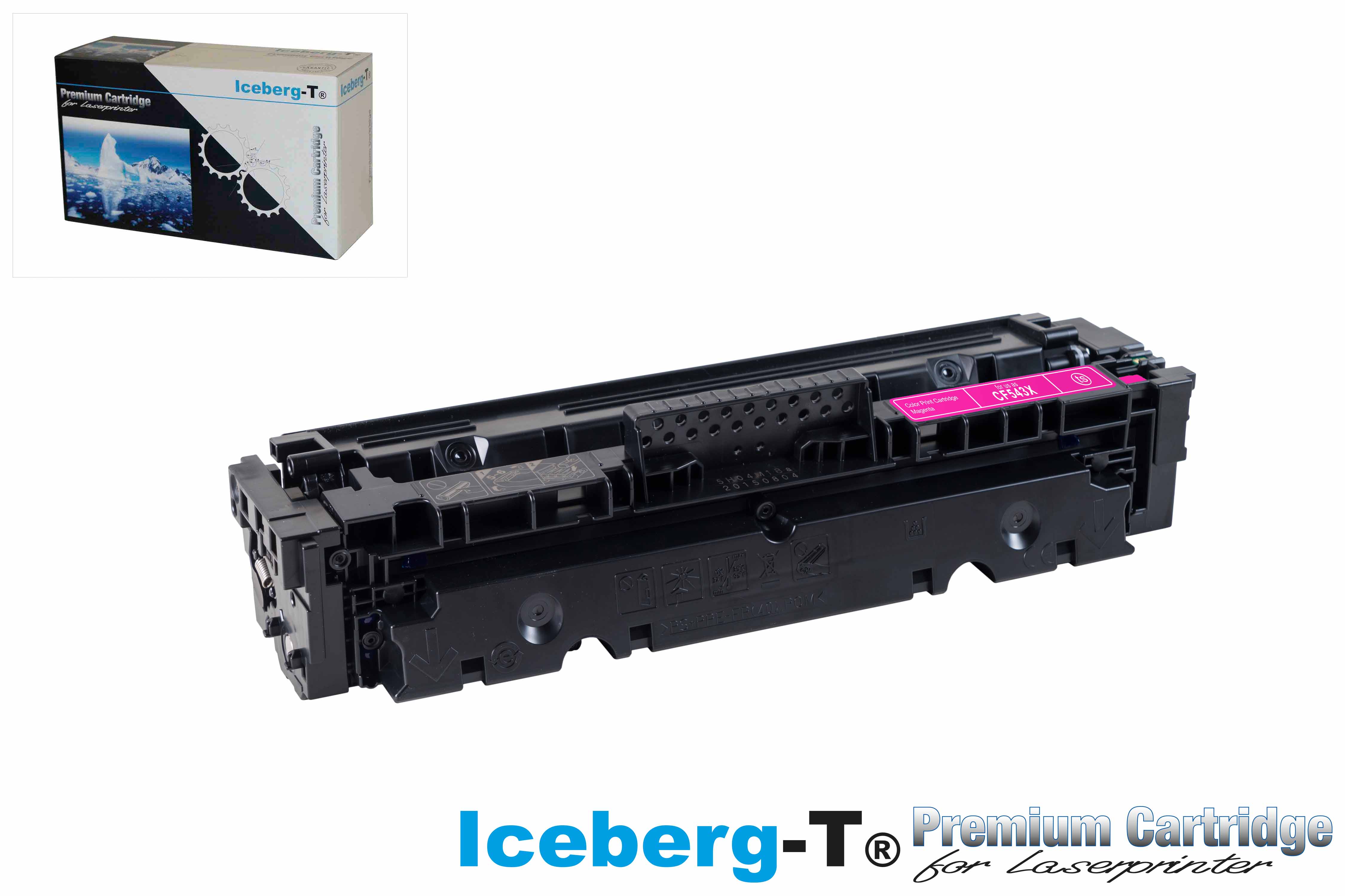 Iceberg-T Toner CF543X / 203X 2'500 Seiten, magenta