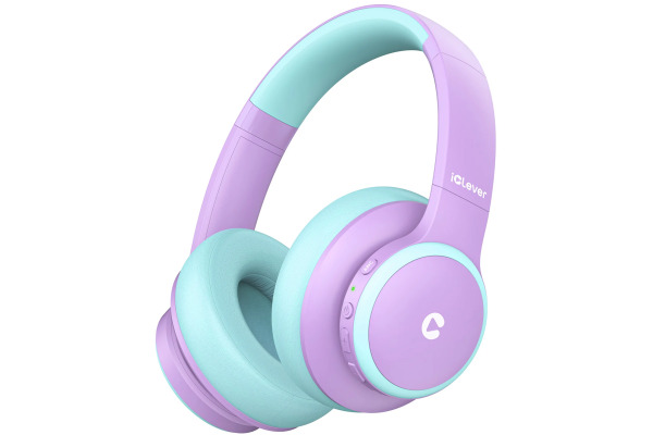 ICLEVER Active Noise Cancel Headphones C17-2083N BTH26, BT, 60h, purple-green