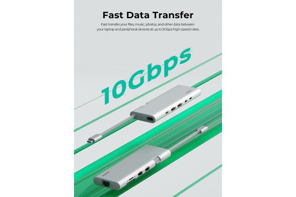 AUKEY Hub 10-in-1 OfficeDok UH-CHU03