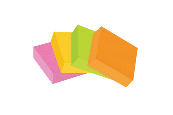 POST-IT Block Super Sticky Cape Town 6910SSYP 4-farbig, 4x45Bl. 47.6x47.6mm