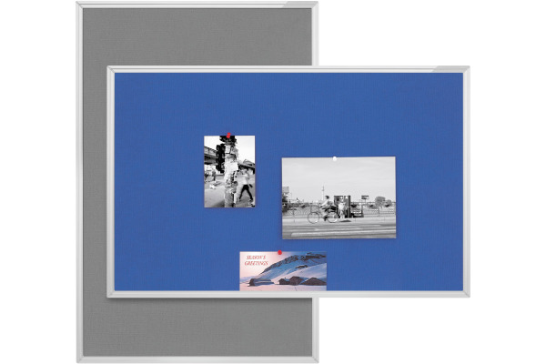 MAGNETOP. Design-Pinnboard SP 1415003 Filz, blau 1500x1000mm