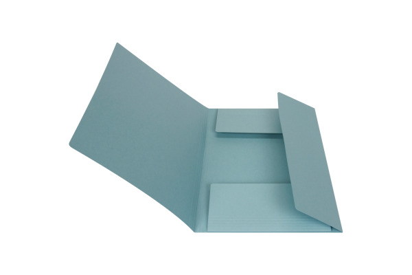 BIELLA Aktensammler Juramappe Folio 17070005U blau, 3 Klappen 200 Bl.