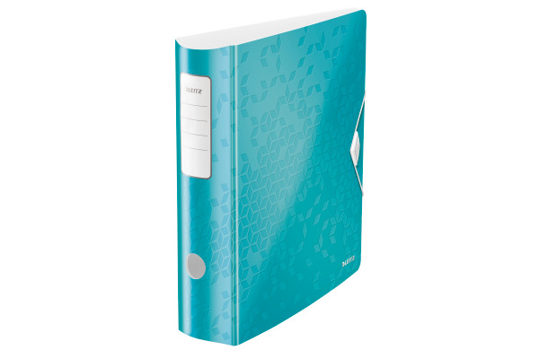 LEITZ Ordner WOW Active 180° 8.2cm 11060051 eisblau A4