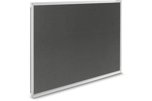 MAGNETOP. Design-Pinnboard SP 1460001 Filz, grau 600x450mm
