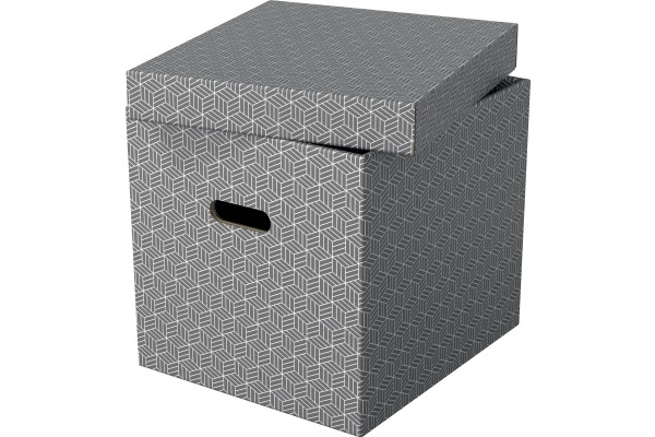 ESSELTE Aufbewahrungsboxen Home Cube 628289 grau 365x320x315mm 3Stück