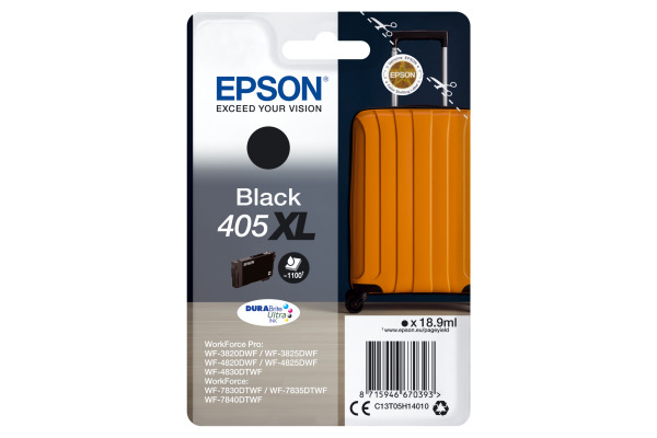 EPSON Tintenpatrone 405XL schwarz T05H14010 WF-7830DTWF 1100 Seiten