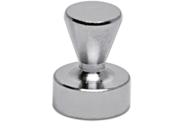 MAUL Neodym-Kegelmagnet 12mm 6168696 Set, 3,5kg 5 Stück