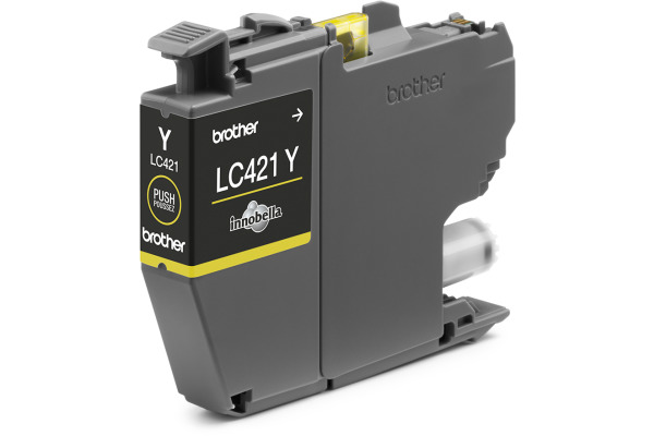 BROTHER Tintenpatrone yellow LC-421Y DCP-J1050 200 Seiten