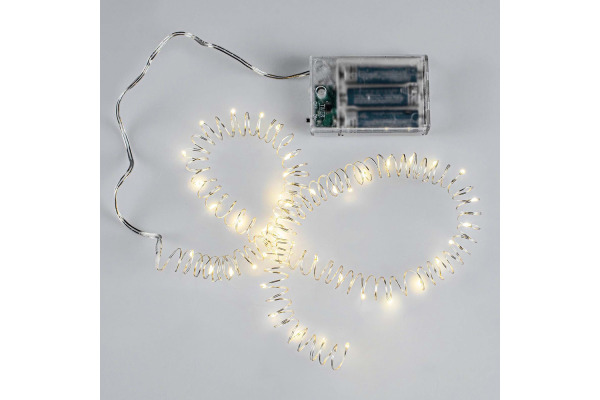 GLOREX LED Lichterkette 4m 67036800 warmweiss 40-teilig