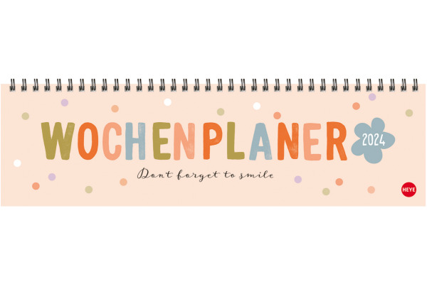 HEYE Wochenquerplaner Design 2024 23451 32.5x9.3cm