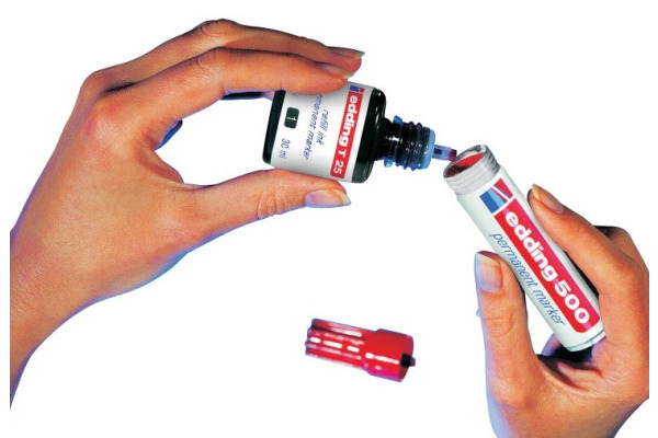 EDDING Nachfülltuschen T25 T-25-4 grün 30ml