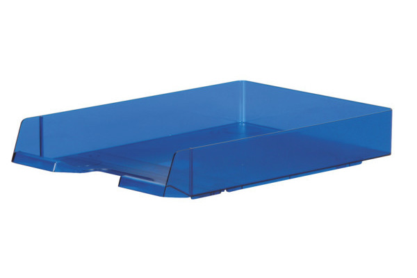 BIELLA Briefablage Parat-Plast A4/C4 30540105U blau transparent
