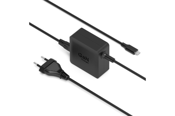 PORT PowerSupply 65W-HP,GaN 904065HPE Black