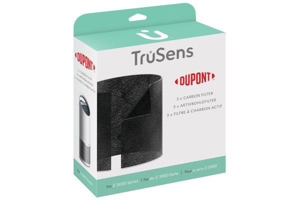 LEITZ Ersaztfilter DuPont 3 Stk. 2415109 Aktivkohle, TruSens Z-3000