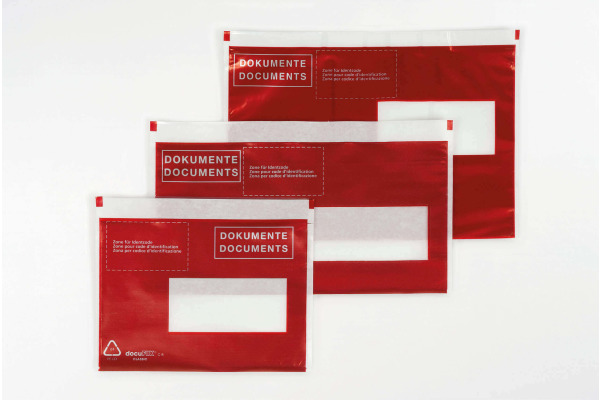 DOCUFIX Dokumententaschen C6/5 2FVDO3508 fenster links 250 Stück