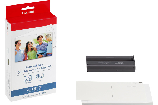 CANON Farbtinte/Papierset 10x15cm KP36IP CP 100 36 Blatt