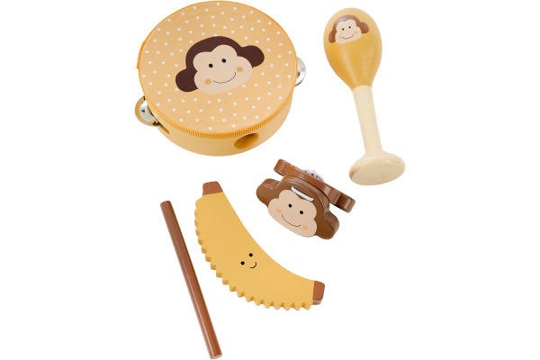 JABADABAD Musik-Set Affe W7306 5-teilig