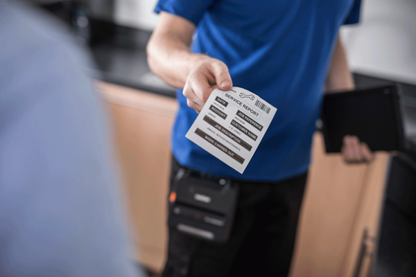 BROTHER Thermo-Etiketten 101.6mmx32.2m BDL-7J0001RJ-4230B 20 Rollen