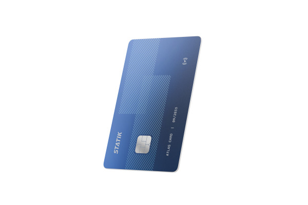STATIK SmartCard Wallet Tracker Nvy PUP-0750 Apple FindMy&Google Find Hub