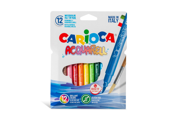 CARIOCA Fasermaler Aquarell 42747 12 Stück
