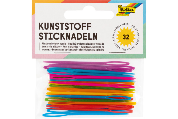 FOLIA Sticknadeln 2399 assortiert 32 Stück