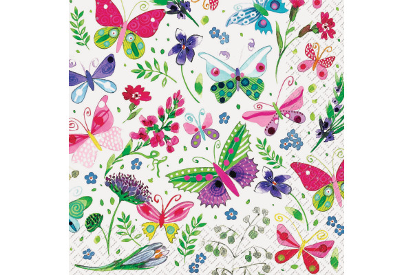 STEWO Serivette Cornelia 33x33cm 257257462 rosa FSC 20 Stück