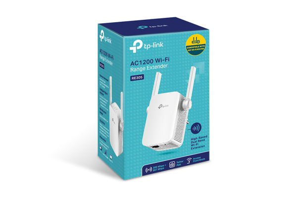 TP-LINK Repeater AC1200 Dual Band RE305