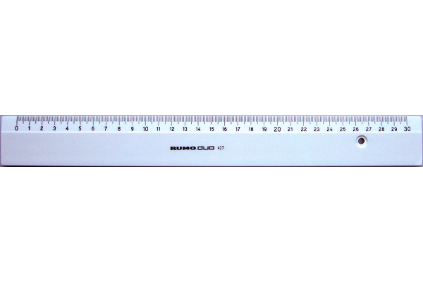 RUMOLD Schullineal 30cm 427/30 weiss