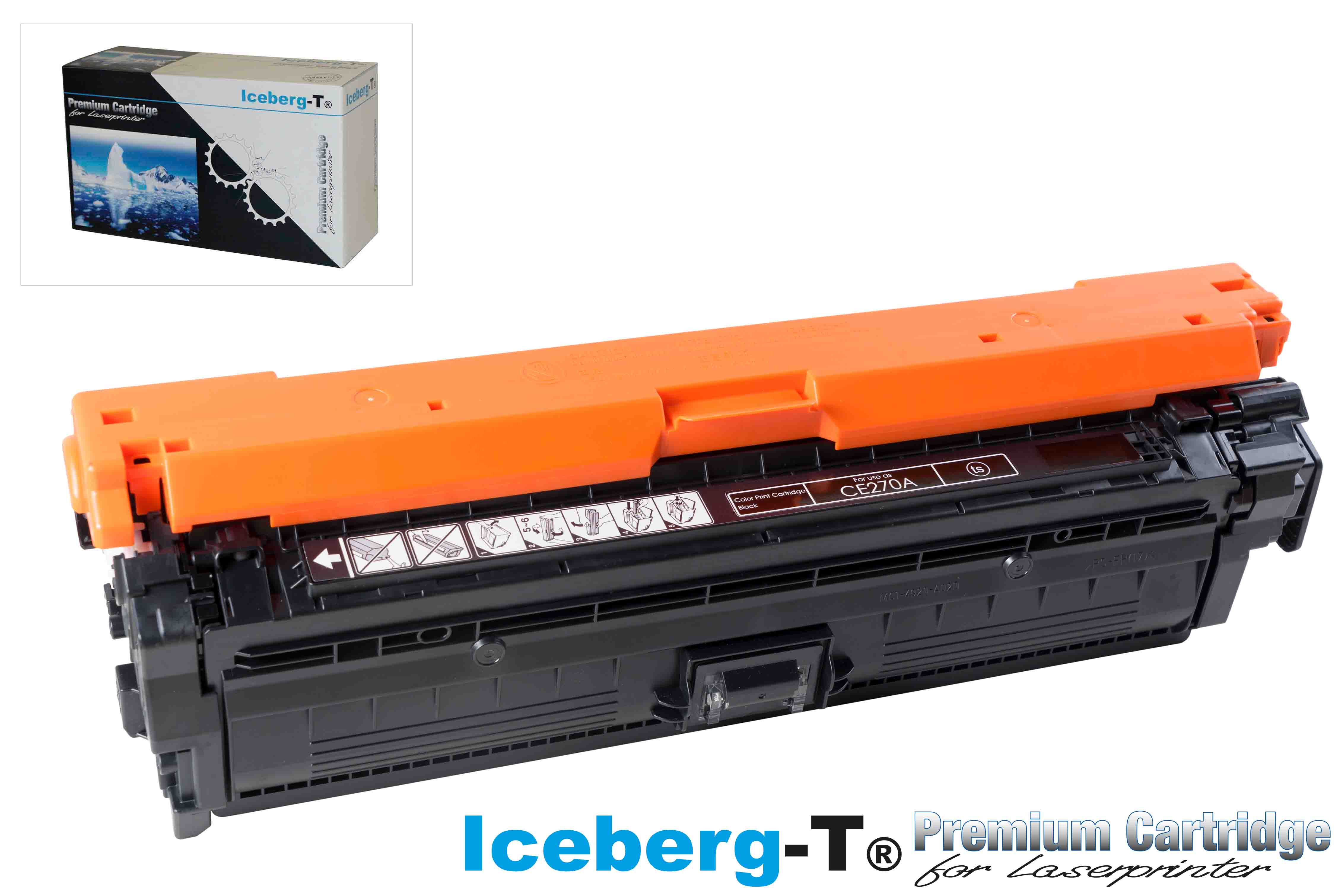 Iceberg-T Toner CE270A / 650A 13'500 Seiten, black