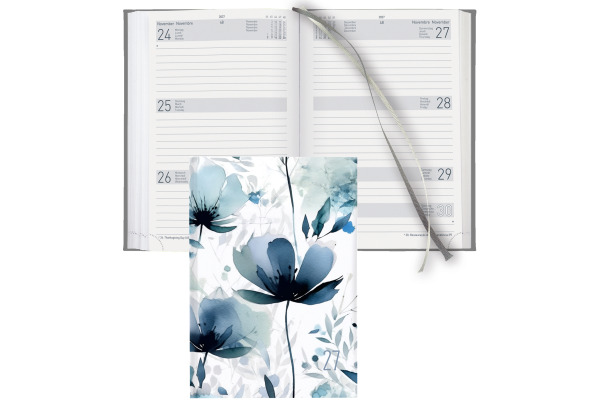 BIELLA GA Dispo Term 2027 808543750 1W/2S Blue Flower 14.5x20.5cm