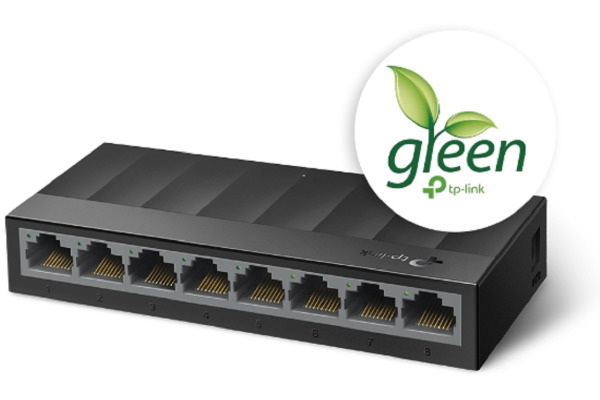 TP-LINK LiteWave 8Port Gigabit Switch LS1008G Desktop Plastic Case