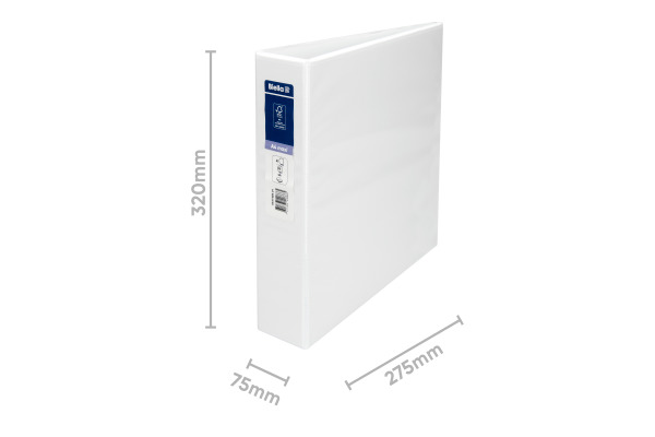 BIELLA Ringbuch Creative XL#1 7.8cm 44745001U 4 Ringe weiss A4+