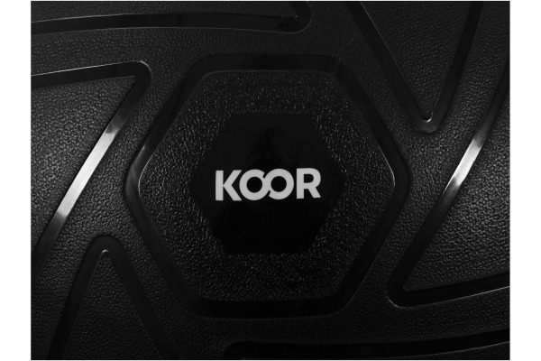 KOOR Gymnastikball 55cm F00918 schwarz