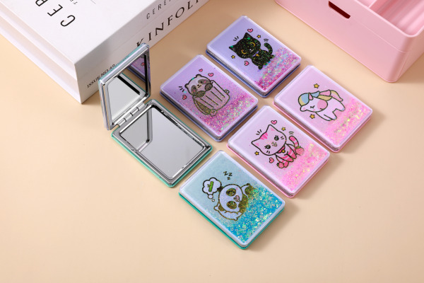 I-TOTAL Taschenspiegel XL3144A Cute Animals, assortiert