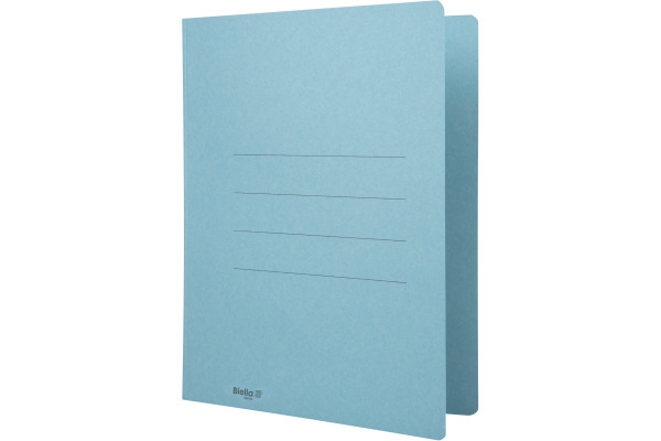 BIELLA Einlagemappe A4 25040005U blau 240g/m2 100 Stück