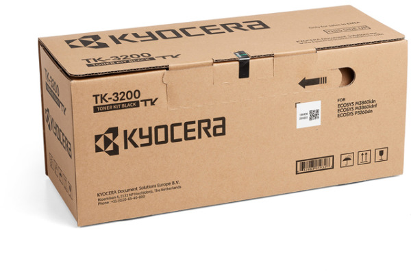 KYOCERA Toner-Modul schwarz TK-3200 Ecosys P3260dn 40'000 Seiten