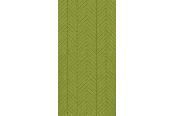 SUONO Wandelement 240x120x1.2cm U12.1350 STRUCTURE, grün 2 Stk.