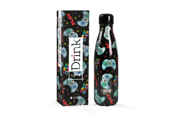 I-DRINK Thermosflasche 500ml ID0439 Let's play