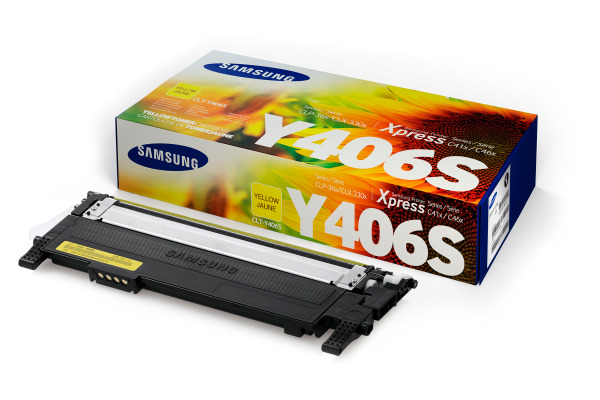 SAMSUNG Toner yellow CLT-Y406S CLP 360/CLX-3300 1000 Seiten
