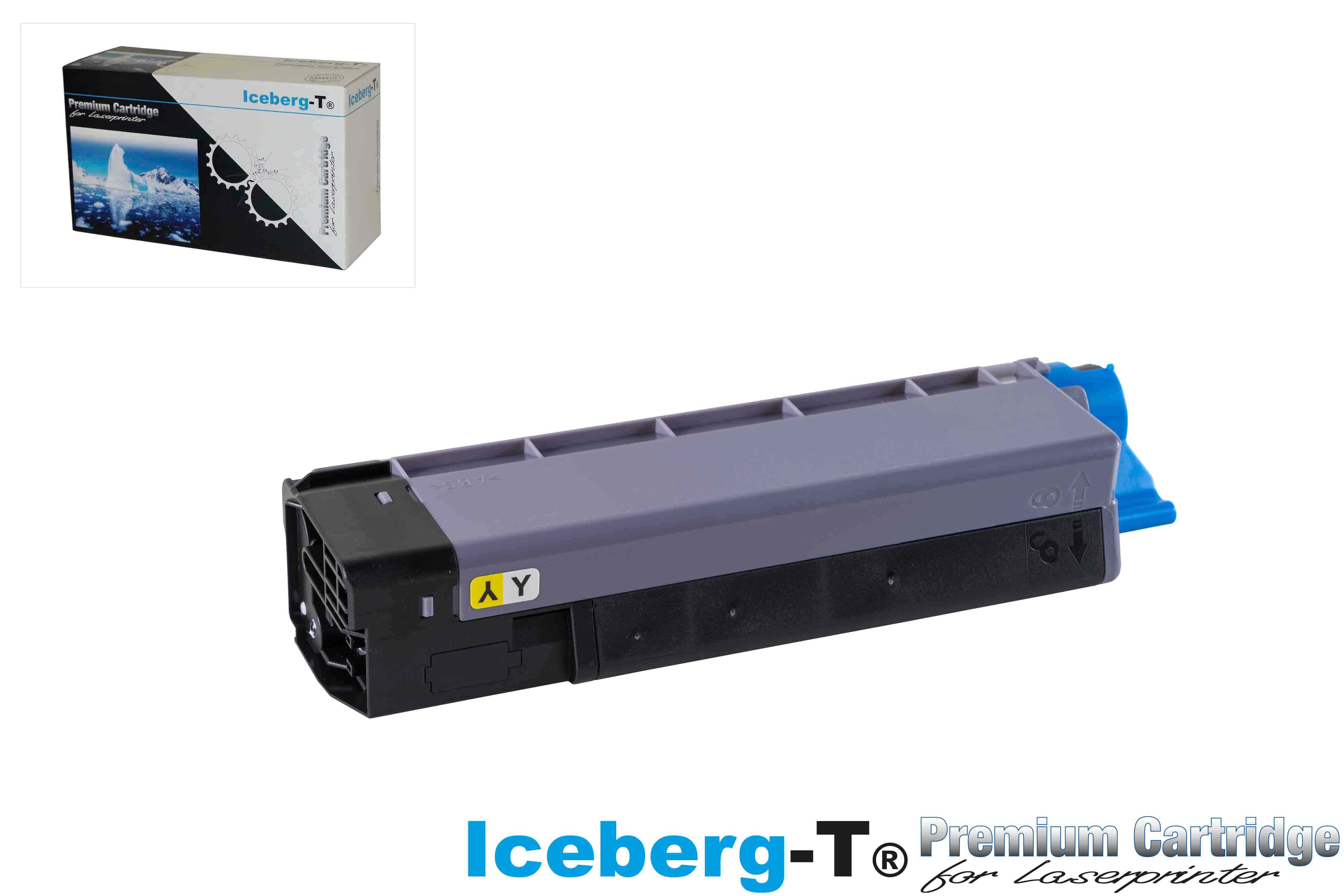 Iceberg-T Toner OKI C610 6'000 Seiten, yellow