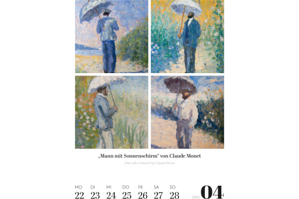 ACKERMANN Künstlerische Intelligent 2024 3428 DE Multicolor, 25x33cm