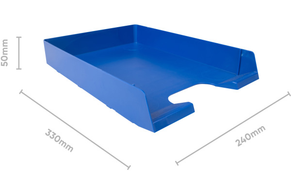 BIELLA Briefablage Parat-Plast A4/C4 30540005U blau