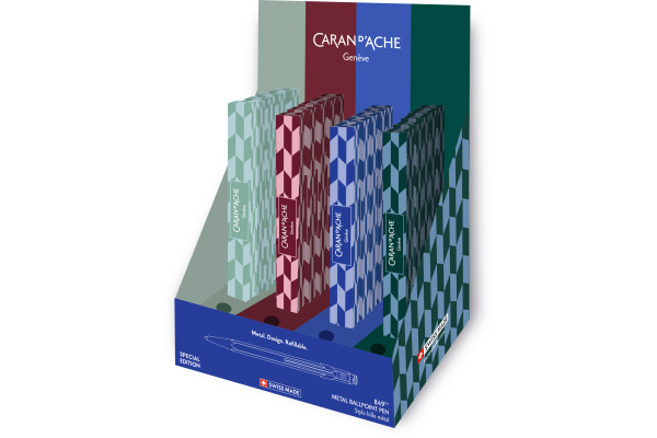 CARAN D'A Kugelschreiber 849 Mosaic PNM849602 assortiert 20 Stück