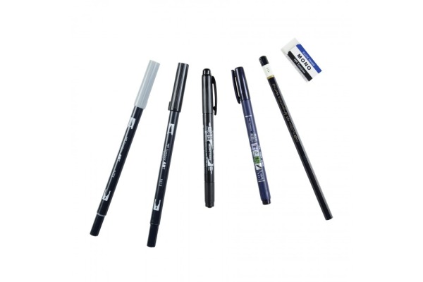 TOMBOW Lettering-Set Beginner LSBEG ART Dual Brush