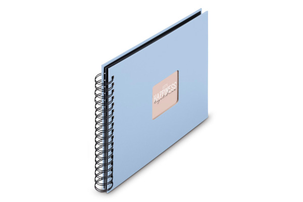 HAMA Spiralalbum Fine Art 28x24cm 9864 lagune 25 Blatt