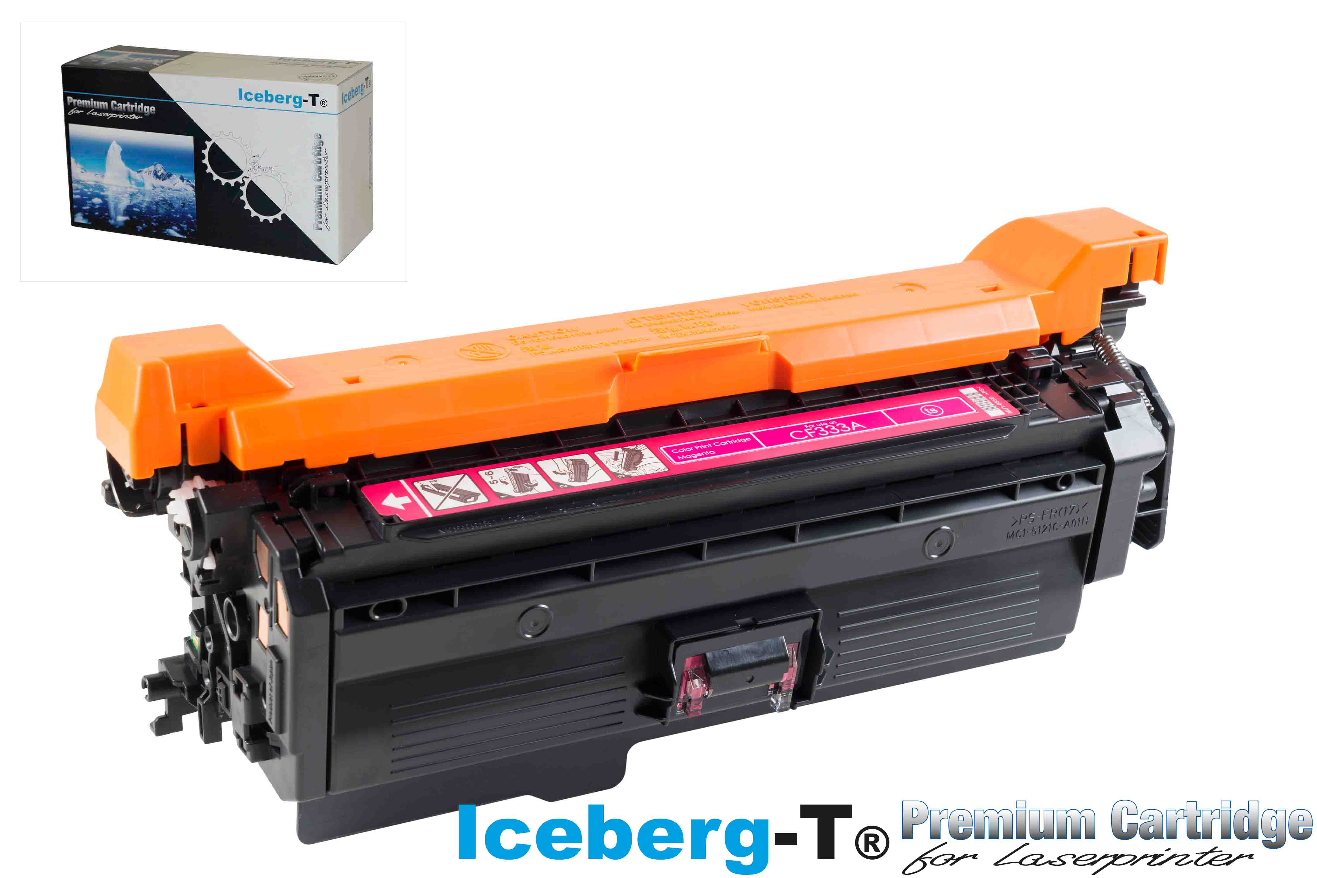 Iceberg-T Toner CF333A / 654A 15'000 Seiten, magenta