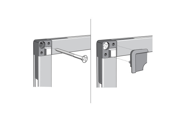 NOBO Whiteboard Essence 1915487 Stahl , 120x150cm