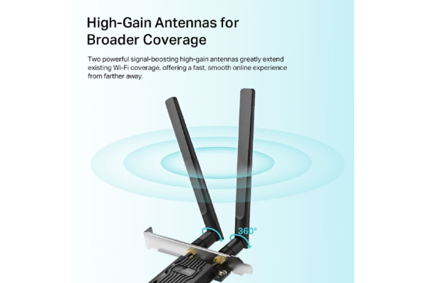 TP-LINK AX1800 DB WiFi 6 BT 5.2 PCI-E ARC.TX20E